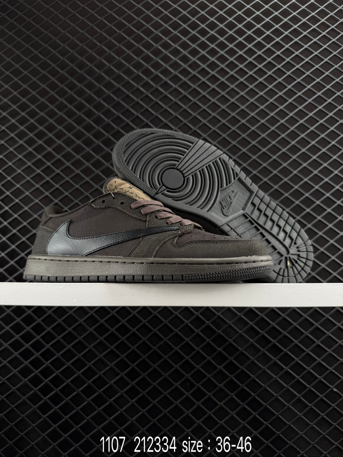 Travis Scott x Air Jordan 1 ” Reverse Mocha “